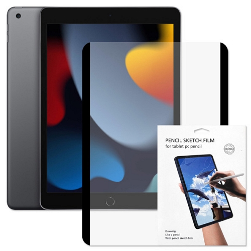 태블리스 iPad 7/8/9세대 탈부착 마그네틱 종이질감 액정보호필름 (액정 1매)_이미지