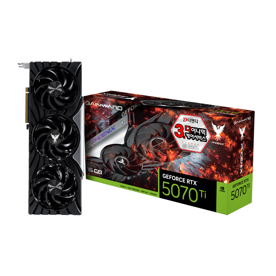 GAINWARD ������ RTX 5070 Ti �Ǵн� D7 16GB