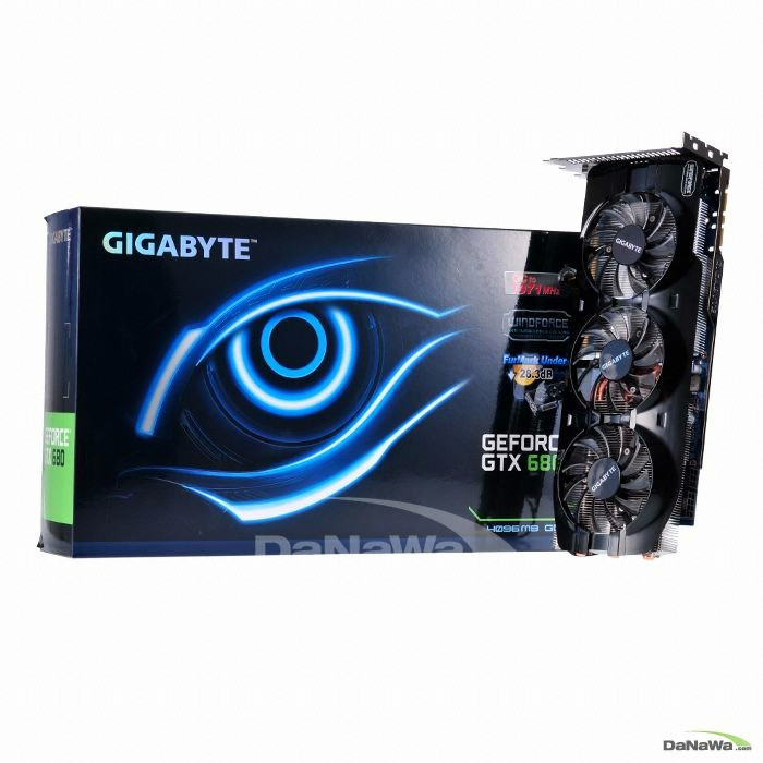 GIGABYTE ������ GTX680 UDV D5 4GB WINDFORCE 3X