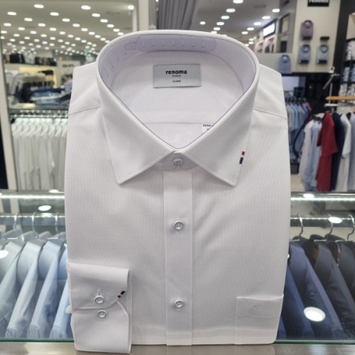 레노마 셔츠 트리코트 저지 일반핏 긴소매ROFSG1402WHA