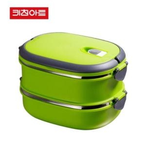 키친아트 런치박스 사각 2단_이미지