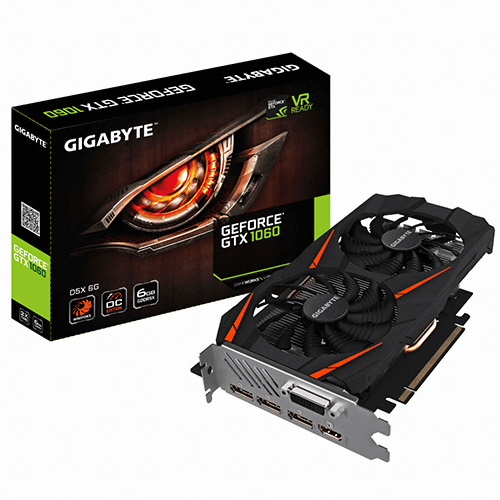 GIGABYTE 지포스 GTX1060 UDV D5X 6GB 윈드포스