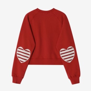  세인트제임스 여성 봉봉 맨투맨 RED ASJF251KR20-RED