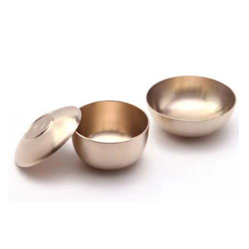 거창유기공방 유기 제사 식기 (kjg-15) 1인용(3P)_이미지