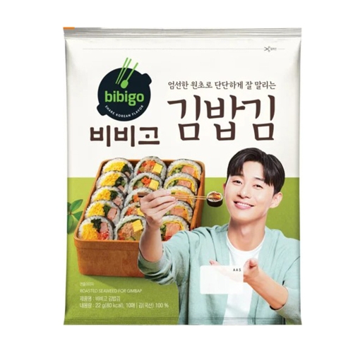 CJ제일제당 비비고 김밥김 22g (2개)
