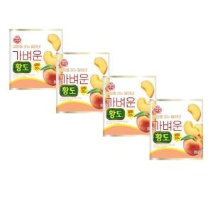 오뚜기 가벼운 황도 280g (4개)_이미지