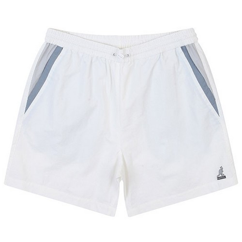 캉골 블라썸 나일론 쇼츠 4031 (화이트)_이미지