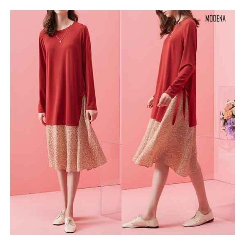 모데나 70%인하 G. 르베리 레이어드 원피스 1196074