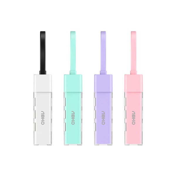 앱코 AMH 클리어 투웨이 (4포트/USB 3.0 Type A+C)_이미지