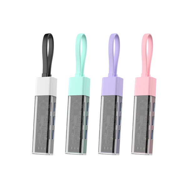 앱코 AMH 클리어 투웨이 (4포트/USB 3.0 Type A+C)_이미지