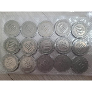 한국은행 100원 동전 1998년 희귀동전 100주 수집품