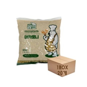 대한제분 곰표 마카로니 500g (20개)