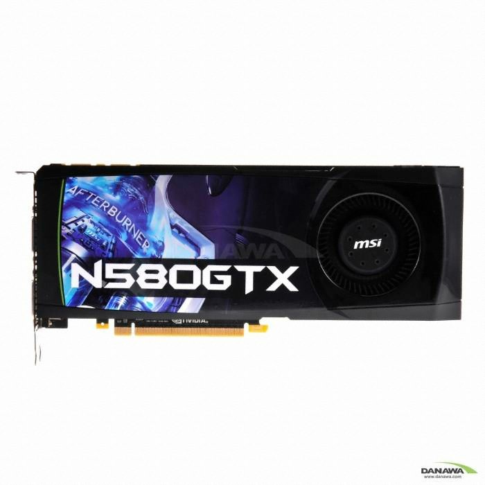 MSI 지포스 GTX580 N580GTX-M2D15D5 D5 1.5GB 스타크래프트2