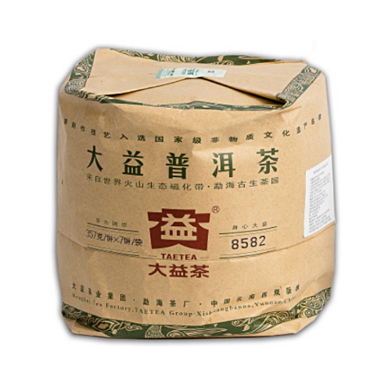 대익차 대익보이차 8582 301 생차 357g (7개)_이미지