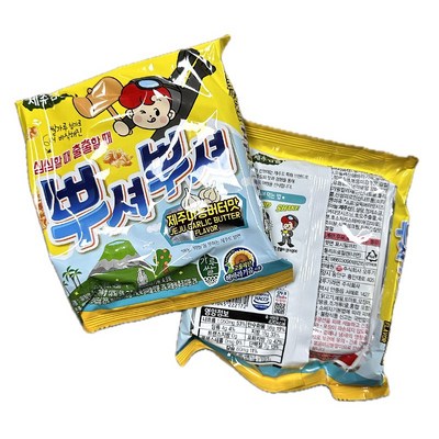 오뚜기 뿌셔뿌셔 제주마농버터맛 90g (9개)