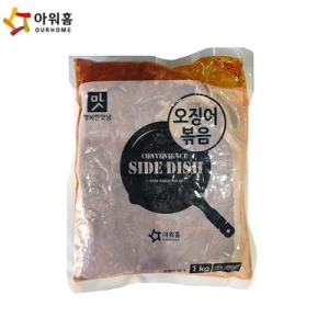 아워홈 냉동 오징어볶음 1kg 1개