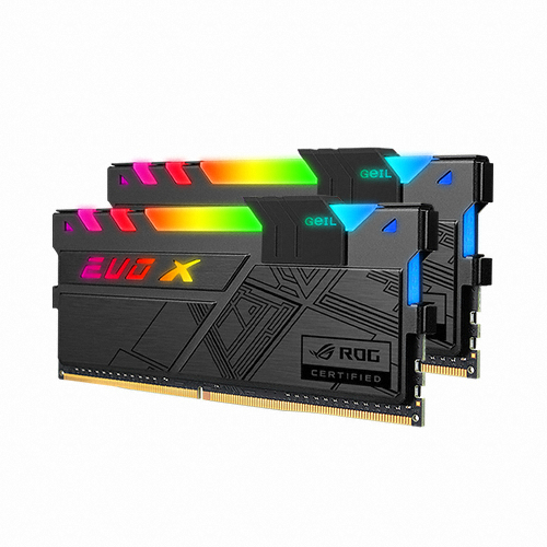 GeIL DDR4-3200 CL16 EVO X II ROG RGB 패키지 (16GB(8Gx2))_이미지