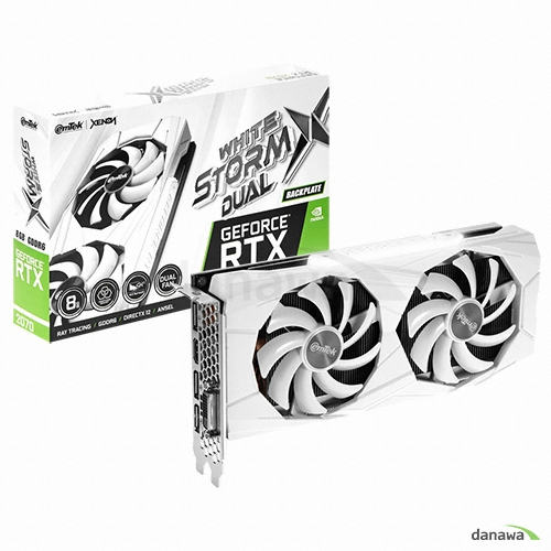 <b>이엠텍</b> XENON 지포스 <b>RTX</b> <b>2070</b> STORM X Dual D6 8GB WHITE
