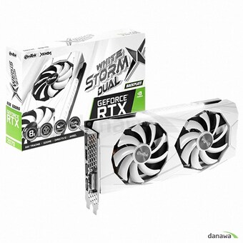 <b>이엠텍</b> XENON 지포스 <b>RTX</b> <b>2070</b> STORM X Dual D6 8GB WHITE