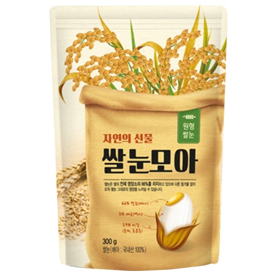 현대농산 쌀눈모아 300g (20년산) (3개)_이미지