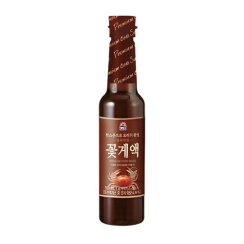 사조대림 사조 프리미엄 꽃게액 550ml (1개)