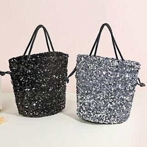 셀러허브 패션 JHL274S0_51IL 반짝이 손가방 패션 스팽글 숄더백