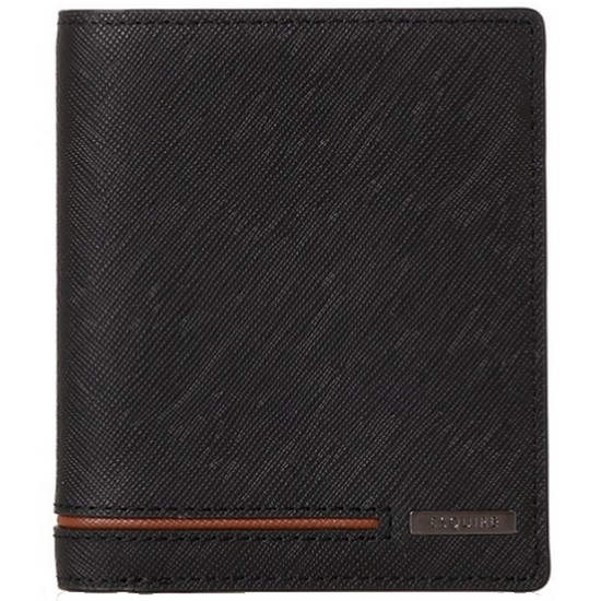 에스콰이아 뉴 트림컬러 포인트 중지갑 ECBSPN308BK_이미지