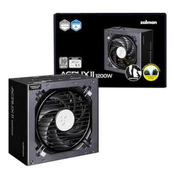 잘만 ACRUX II <b>1200W</b> 80PLUS플래티넘 풀모듈러 ATX3.1