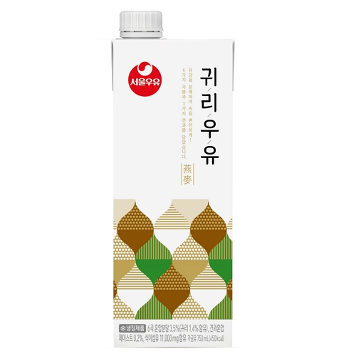 서울우유 귀리우유 750ml (3개)