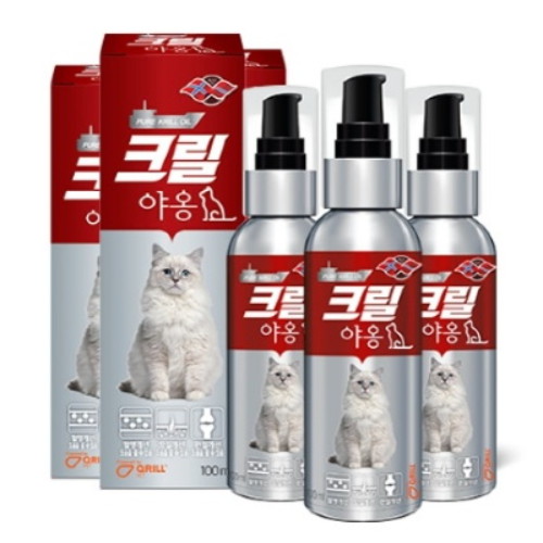펄펫 ㅤ크릴야옹 고양이 크릴오일 100ml (3개)_이미지