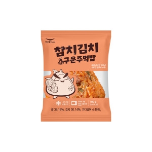 한우물 참치김치 구운주먹밥 100g (20개)