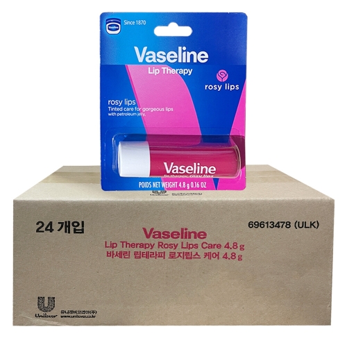바세린 립 테라피 로지립스 4.8g (24개)_이미지