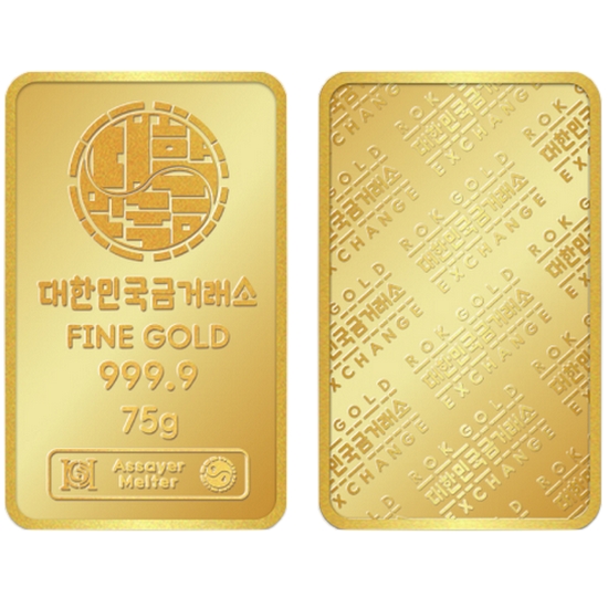 대한민국금거래소 골드바 75g [1개]