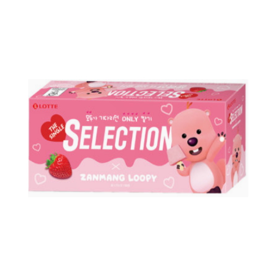 롯데웰푸드 잔망루피X셀렉션 딸기 500ml (1개)