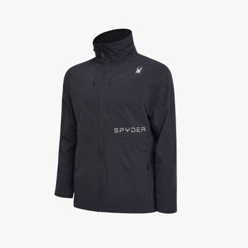 스파이더 x BEVANS 우븐 로고 레터링 재킷 SPHPCNJK331M (BLK, 블랙)_이미지