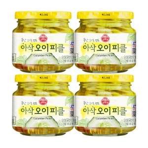 오뚜기 아삭아삭 맛있는 오이피클 240g (4개)_이미지