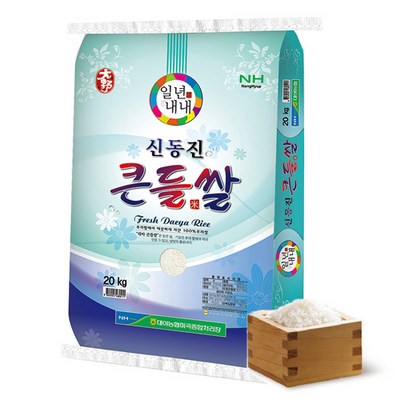 대야농협 신동진 큰들쌀 상등급 (20kg,1개)