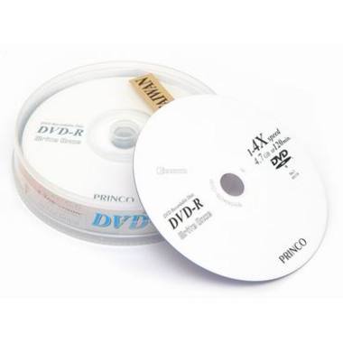 프린코 DVD-R 4.7GB 4x 케익 10장