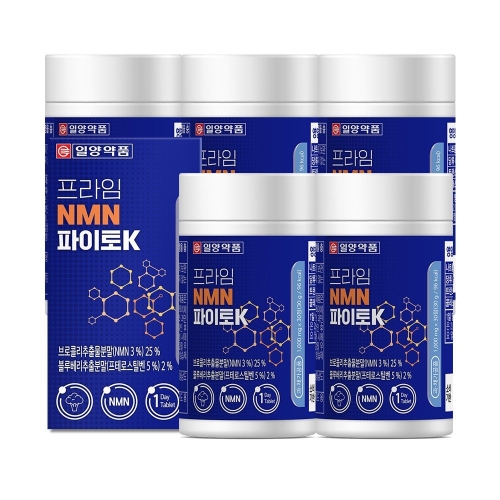 일양약품 프라임 NMN 파이토K 30정 (5개)_이미지