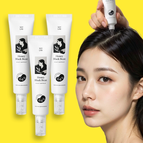 소이랩 허니블랙빈 두피앰플 탈모앰플 40ml (3개)_이미지