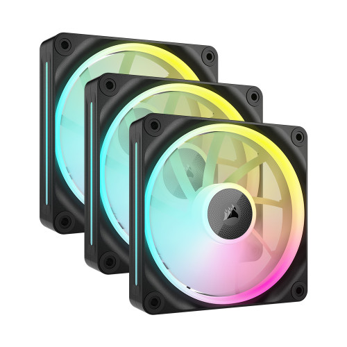 CORSAIR iCUE LINK LX120 RGB STARTER KIT (3팩, 블랙)