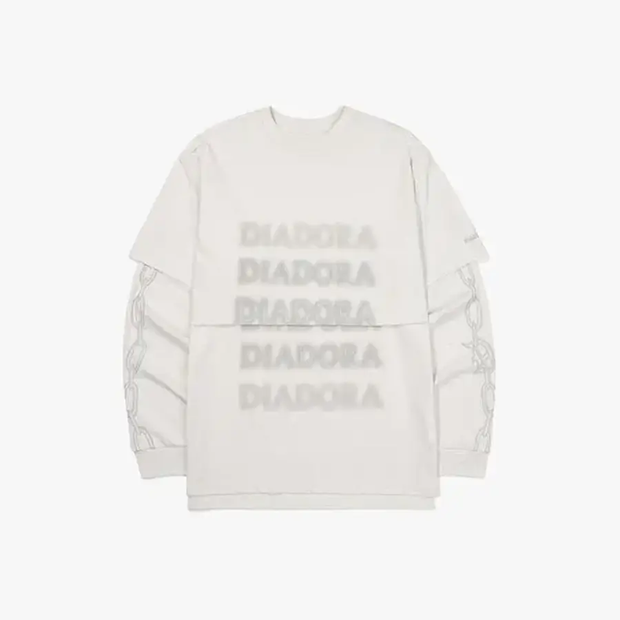 디아도라 락앤런 레이어드 롱슬리브 LIGHT GREY D3321RRL31GRL 965938_이미지