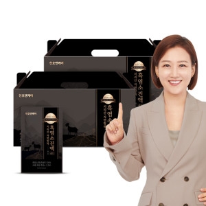 천호엔케어 지리산 자연방목 흑염소진액 골드 70ml 30포 (2개)_이미지