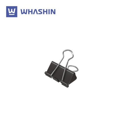 화신공업 블랙 더블클립 소 19mm 50PCS EA