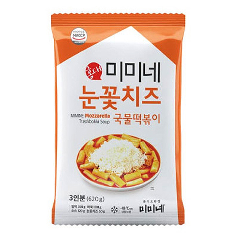 드림스코리아 미미네 눈꽃치즈 국물 떡볶이 620g이미지입니다. 누르면 해당 게시물로 새창이동합니다.