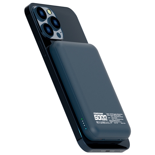 팬톤 마그네틱 미니 보조배터리 WP-5000 5000mAh_이미지