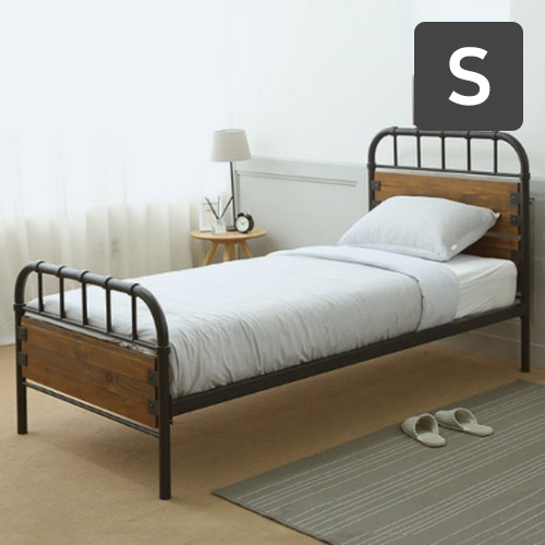 일루일루 베리드 높낮이조절 철제 침대 S (14cm메모리스프링)