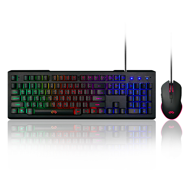 MAXTILL GMK310 레인보우 LED 키보드 마우스 세트