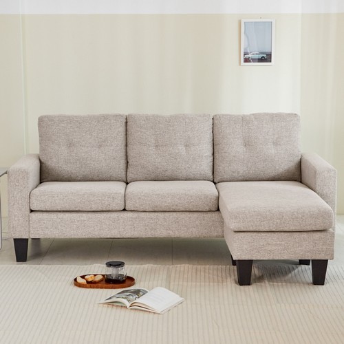 베스트리빙 마리오 패브릭 소파 3인용 (스툴포함)_이미지