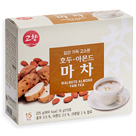 고려인삼제품공사 고향 호두아몬드마차 15g 15개입 (2개)_이미지